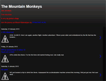 Tablet Screenshot of mountainmonkey2013.blogspot.com