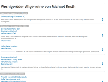 Tablet Screenshot of michael-knuth.blogspot.com