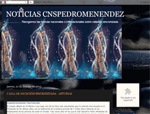 Tablet Screenshot of cnspmnoticias.blogspot.com