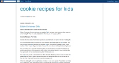 Desktop Screenshot of cookierecipesforkids.blogspot.com