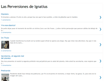 Tablet Screenshot of lasperversionesdeignatius.blogspot.com