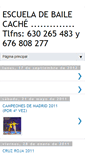 Mobile Screenshot of escueladebaileche.blogspot.com