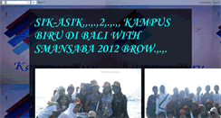 Desktop Screenshot of kampusbirubali.blogspot.com