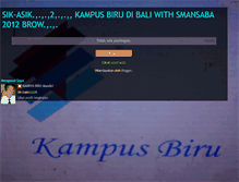 Tablet Screenshot of kampusbirubali.blogspot.com