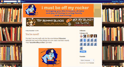 Desktop Screenshot of imustbeoffmyrocker.blogspot.com