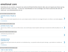 Tablet Screenshot of emocioncore.blogspot.com