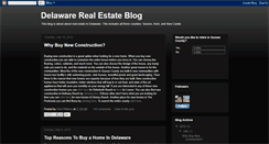 Desktop Screenshot of de-real-estate.blogspot.com