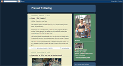 Desktop Screenshot of prevosttriracing.blogspot.com