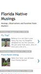 Mobile Screenshot of flanativemusings.blogspot.com