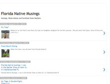 Tablet Screenshot of flanativemusings.blogspot.com