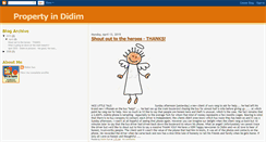 Desktop Screenshot of didimsunproperties.blogspot.com