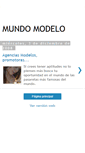Mobile Screenshot of mundomodelo.blogspot.com