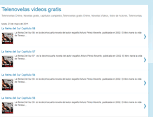 Tablet Screenshot of novelasgratistv.blogspot.com