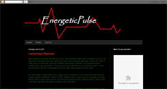 Desktop Screenshot of energeticpulse.blogspot.com