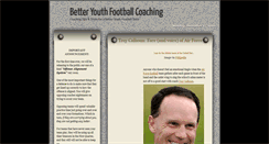 Desktop Screenshot of betteryouthfootball.blogspot.com