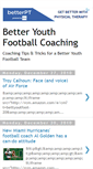 Mobile Screenshot of betteryouthfootball.blogspot.com