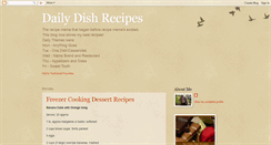 Desktop Screenshot of dailydishrecipes.blogspot.com