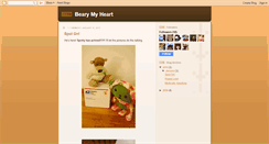 Desktop Screenshot of bearymyheart.blogspot.com