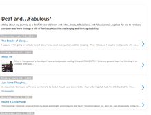 Tablet Screenshot of deafandfabulous.blogspot.com