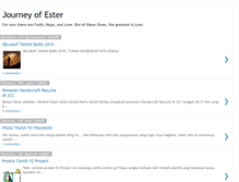 Tablet Screenshot of ester-journey.blogspot.com