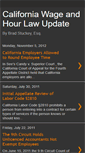 Mobile Screenshot of californiawagelaw.blogspot.com