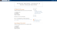 Desktop Screenshot of martinicocktailrecipes.blogspot.com