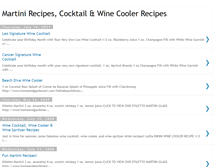 Tablet Screenshot of martinicocktailrecipes.blogspot.com