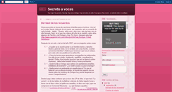 Desktop Screenshot of elsecretoavocesdelaprincesa.blogspot.com