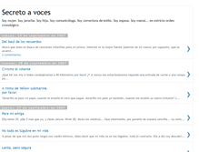 Tablet Screenshot of elsecretoavocesdelaprincesa.blogspot.com