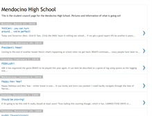 Tablet Screenshot of mendocinohighschool.blogspot.com