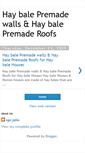 Mobile Screenshot of haybalepremadewallshaybaleroofs.blogspot.com