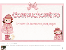 Tablet Screenshot of conmuchomimo.blogspot.com