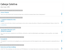 Tablet Screenshot of cabecacoletiva.blogspot.com