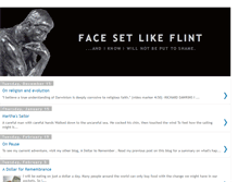 Tablet Screenshot of facesetlikeflint.blogspot.com