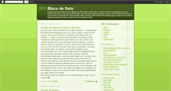 Desktop Screenshot of blocodegelo.blogspot.com