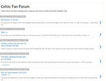 Tablet Screenshot of celticfanforum.blogspot.com