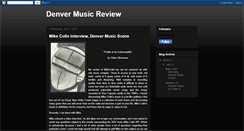 Desktop Screenshot of denvermusicreview.blogspot.com