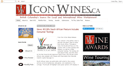 Desktop Screenshot of iconwinesbc.blogspot.com