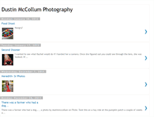 Tablet Screenshot of dustinmccollum.blogspot.com