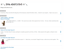 Tablet Screenshot of diva-addictions.blogspot.com