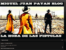 Tablet Screenshot of migueljuanpayancine.blogspot.com