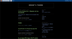 Desktop Screenshot of dronf.blogspot.com