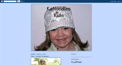 Desktop Screenshot of kanoodlesboutique.blogspot.com