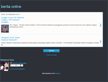 Tablet Screenshot of bantennews.blogspot.com