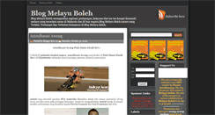 Desktop Screenshot of blogmelayu-boleh.blogspot.com