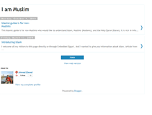 Tablet Screenshot of muslim-iam.blogspot.com