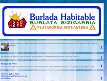 Tablet Screenshot of burladahabitable.blogspot.com