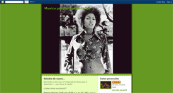 Desktop Screenshot of musicaparaeldespertador.blogspot.com