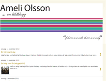 Tablet Screenshot of ameliolsson.blogspot.com