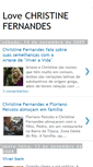 Mobile Screenshot of lovechristinefernandes.blogspot.com